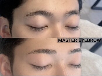 マスターアイブロウ ノース 立川北口店(MASTEREYEBROW NORTH)/メンズ眉WAXスタイリング
