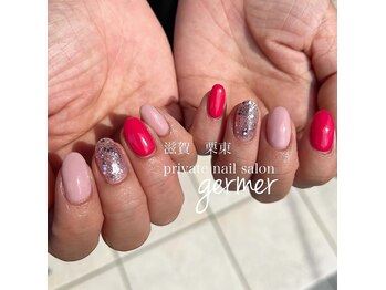 ジェルメ(germer)/ワンカラーを３色変えて♪