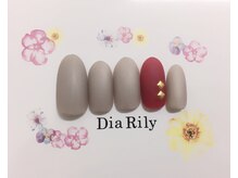 ディアリリー(Dia Rily)/マットワンカラーデザイン♪