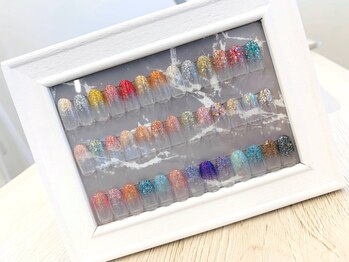 ラメグラデーション