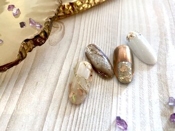 ネイルズロータス(Nails Lotus)/春のニュアンスネイル