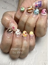 アトリエループ(atelier Loop by shiho)/アイスクリームネイル