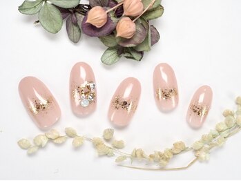 ボボカ(BOVOKA)/クリスマスのガーリーネイル