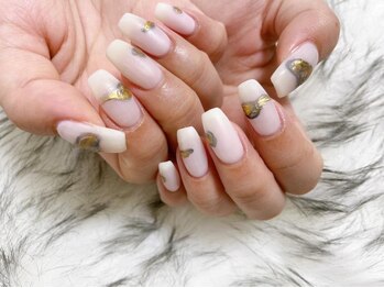 キキネイル たまプラーザ店(kikinail)/ニュアンスネイル　マットネイル