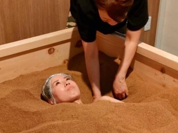 ミサキ(MiSaKi)の写真/【デトックス効果◎】《米ぬか酵素風呂》で肩こりやつらい身体をすっきり軽く♪冷え改善/代謝UPに◎