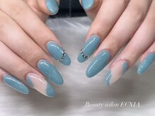 エクシア(ECXIA)/スカルプ4本アート