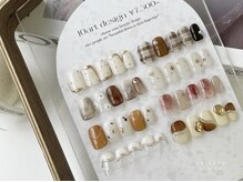 アンルボネイルアイラッシュ(anlubon)/秋ニュアンスネイル