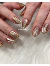 ノーバディ(Nobody)/ステンドグラスネイル