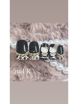 ネイルアール(nail R)/キティアニマル柄ネイルです♪