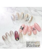 エスフィーネイルサロン リシェル(Esfy nailsalon Richer)/2025,3月 定額デザイン