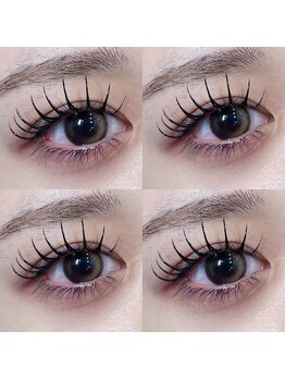 クレア(CREA)/束感ボリュームラッシュ120本