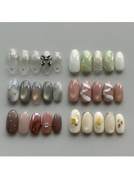 青山限定3月ハンド定額アート