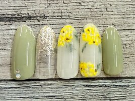 NEW★ミモザネイル