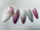 きらめき桜ニュアンスネイル