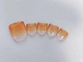 フットカラーグラデーション