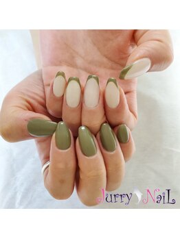 ジュリーネイル 所沢店/ピスタチオカラー