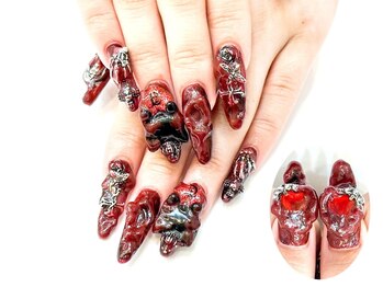 ネイルコレクション ピンク(Nail Collection Pink)/スカルプ放題☆ブラッドネイル