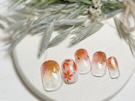 紅葉を手先から感じる♪