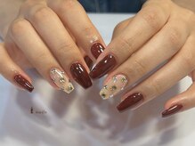 アイネイルズ 四条河原町店(I-nails)/ヴィンテージストーンネイル