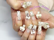 アン ジョーヌドラゴ/【ロングネイル】ホワイトネイル