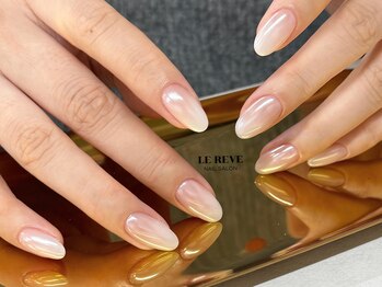 ルレーブ(LE REVE)/オーロラミラーネイル