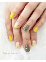 レミネイル(Remi nail)/ミモザ定額art courseネイル