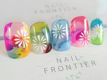 ネイルフロンティア 吉祥寺(NAIL FRONTIER)/Cカラフルインクフラワー11980円