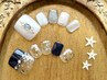 【フット】ジェルワンカラー￥8910～※アートする方はこちらを選んでください