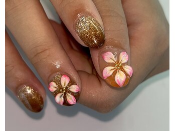 ネイル ブーマー(Nail BOOMER)の写真/儚げ紫陽花ネイル【Karenデザイン★持ち込みOK(フィルイン)】
