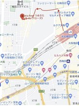 レアローズ(LE'A ROSE)/【MAP】JR大阪駅からの道順
