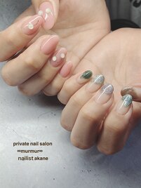 さくらんぼネイル