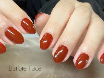 バービーフェイス 恵比寿(Barbie Face)/ボルドーネイル