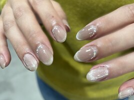 マグネットフレンチネイル♪