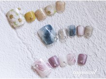 たゆ ネイル(たゆnail)の雰囲気（フットネイル一番人気ラグジュアリーコース＊アートネイル多数♪）