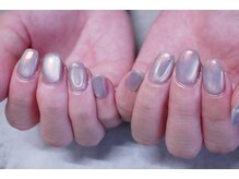 プチリリィ(Petit Lily)/涼しげオーロラマグネイル♪