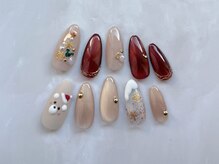 シャーム(CHARME)/Xmasネイル