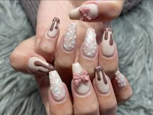 マーメイドネイル(Mermaid Nail)/バレンタインネイル