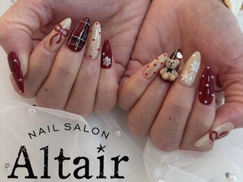 アルタイル(Altair)/クリスマスネイル♪