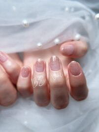 ラメグラデーションネイル