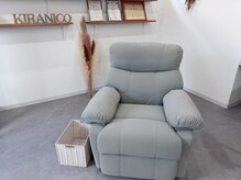 キラニコ(Kira&Nico)の雰囲気（寝心地抜群のソファーベッドでくつろぎを☆）