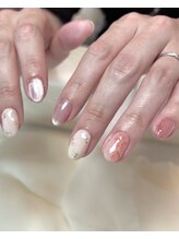 レプティーネイル(Les petite nail)/桜ネイル