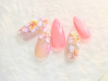 ビューティーサロン ハル(beauty salon haru)/【桃雫紫陽花】