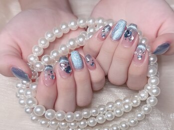 ナナアンドコー(Nana&Co.)の写真/短い爪が好き!そんな貴方におススメ♪【当店大人気シンプルデザインやり放題90分¥6980~♪】当日予約OK◎