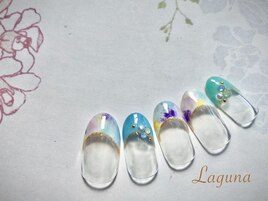 ぼかしパステルフレンチ