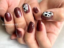 エルマナ ネイル(Hermana NAIL)/シンプルジェルart2本付