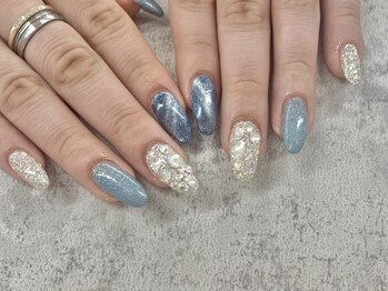 ネイルサロン ドゥ(Nail Salon Doux)/(平田)キラキラ埋めつくしネイル