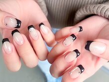 チエム(Chi em)/秋【ハンド】黒フレンチ