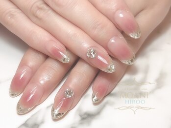 モアニヒロオ 広尾駅前店(MOANI Hiroo)/チーク×フレンチ×ビジュー