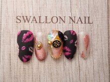 スワロンネイル(SWALLON NAIL)/バレンタインデザイン
