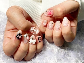 スーン(S∞N)/肉球★推しネイル